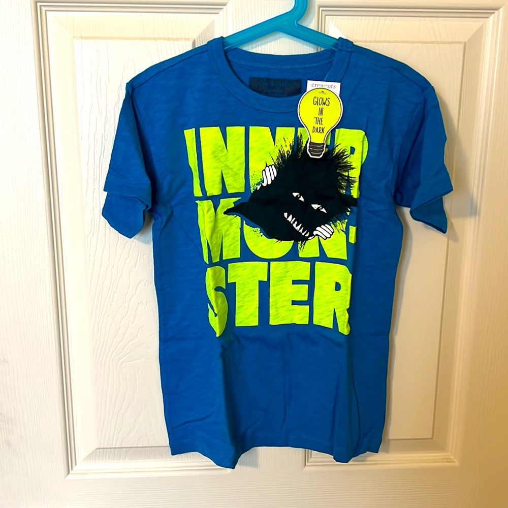 Jcrew boy’s glow in dark short sleeve tee size8